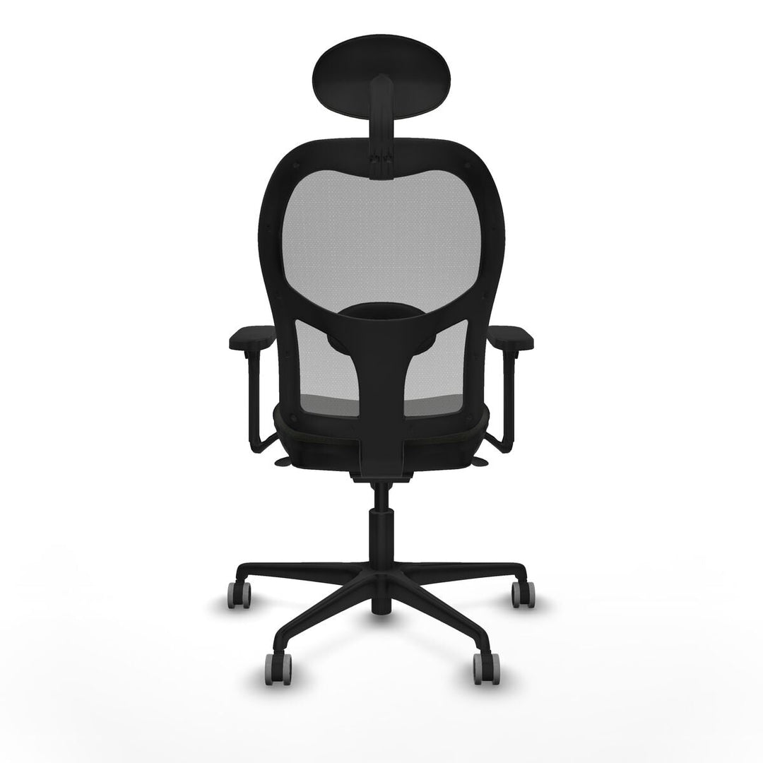 Office Chair with Headrest Piqueras y Crespo 3D036G1 Black
