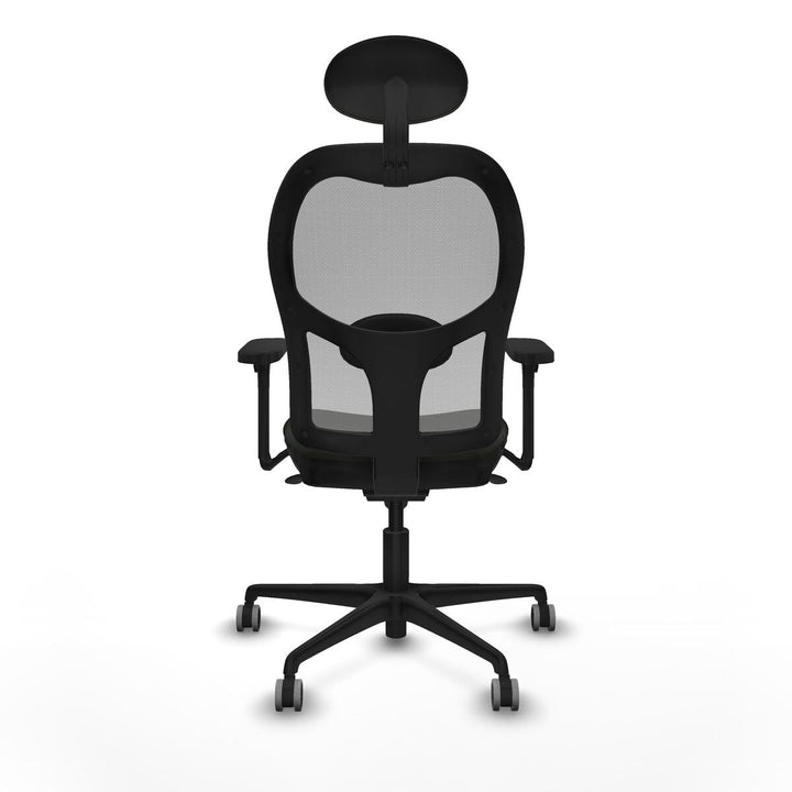 Office Chair with Headrest Piqueras y Crespo 3D036G1 Black