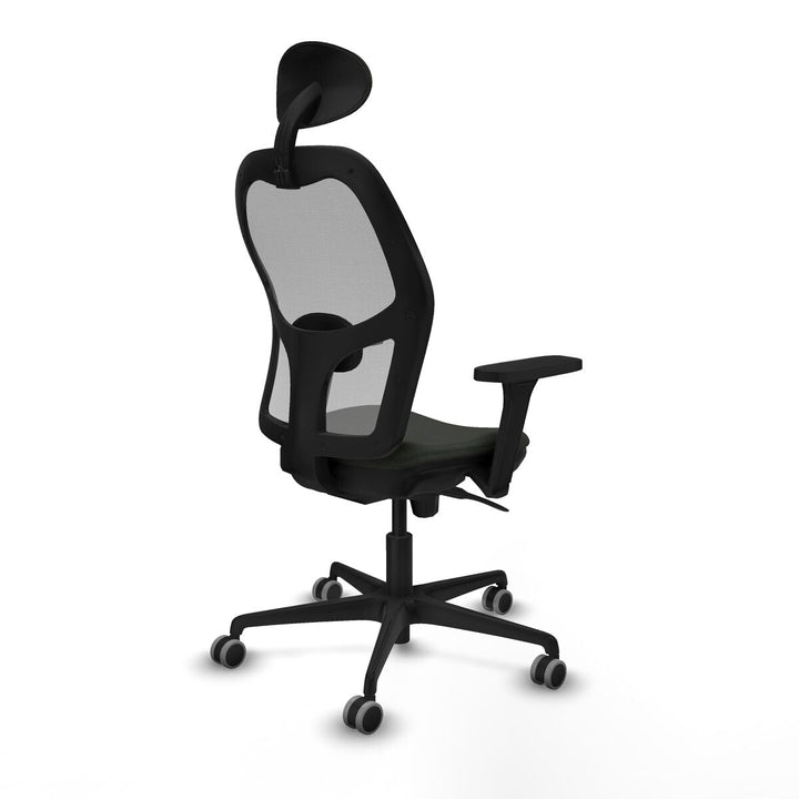 Office Chair with Headrest Piqueras y Crespo 3D036G1 Black
