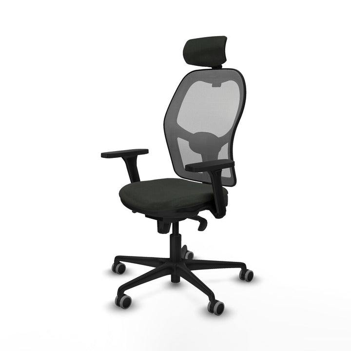 Office Chair with Headrest Piqueras y Crespo 3D036G2 Black