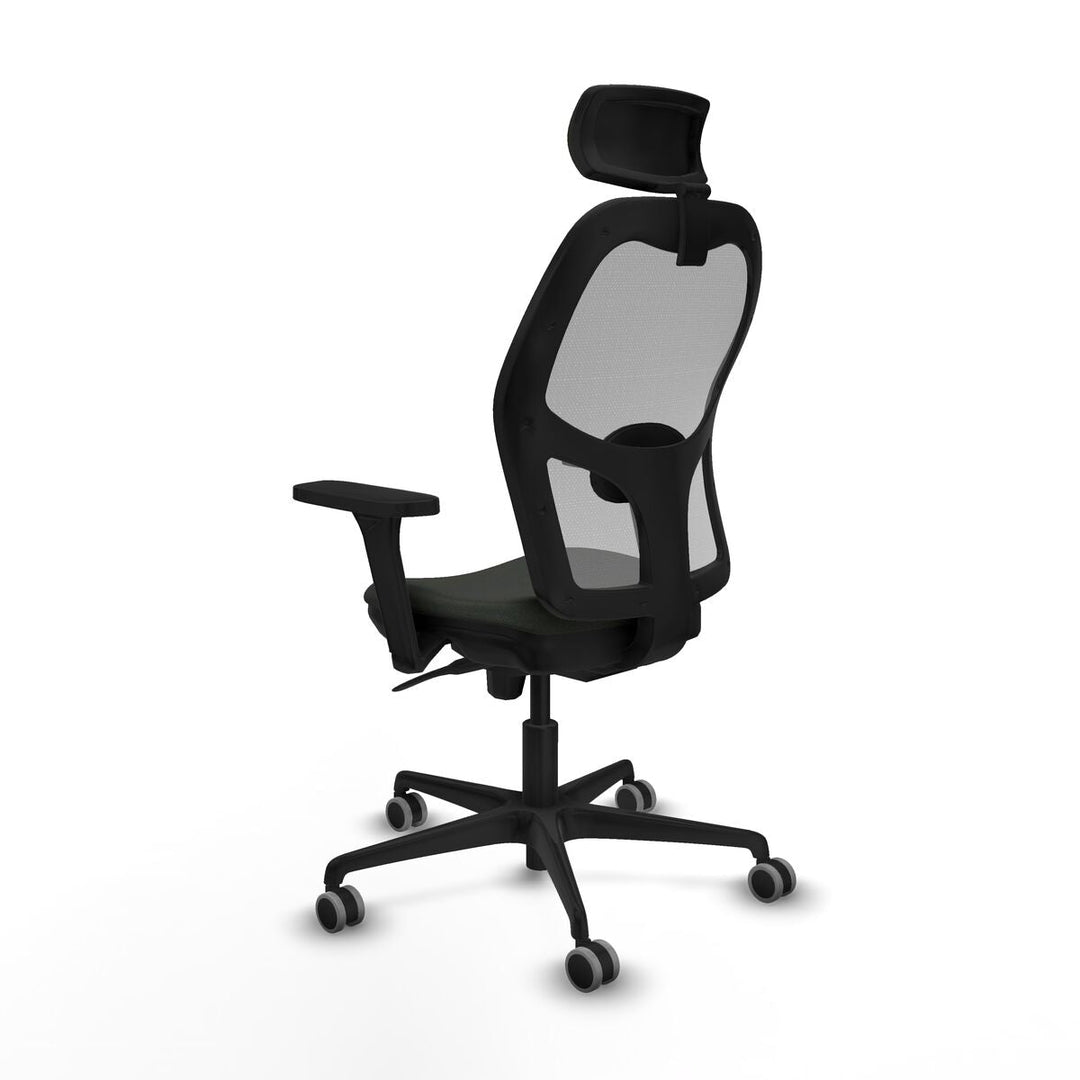 Office Chair with Headrest Piqueras y Crespo 3D036G2 Black