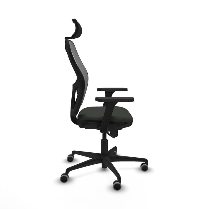 Office Chair with Headrest Piqueras y Crespo 3D036G2 Black