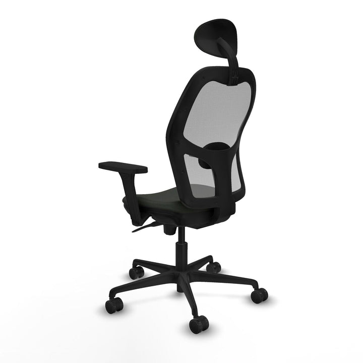 Office Chair with Headrest Piqueras y Crespo 3D036N1 Black