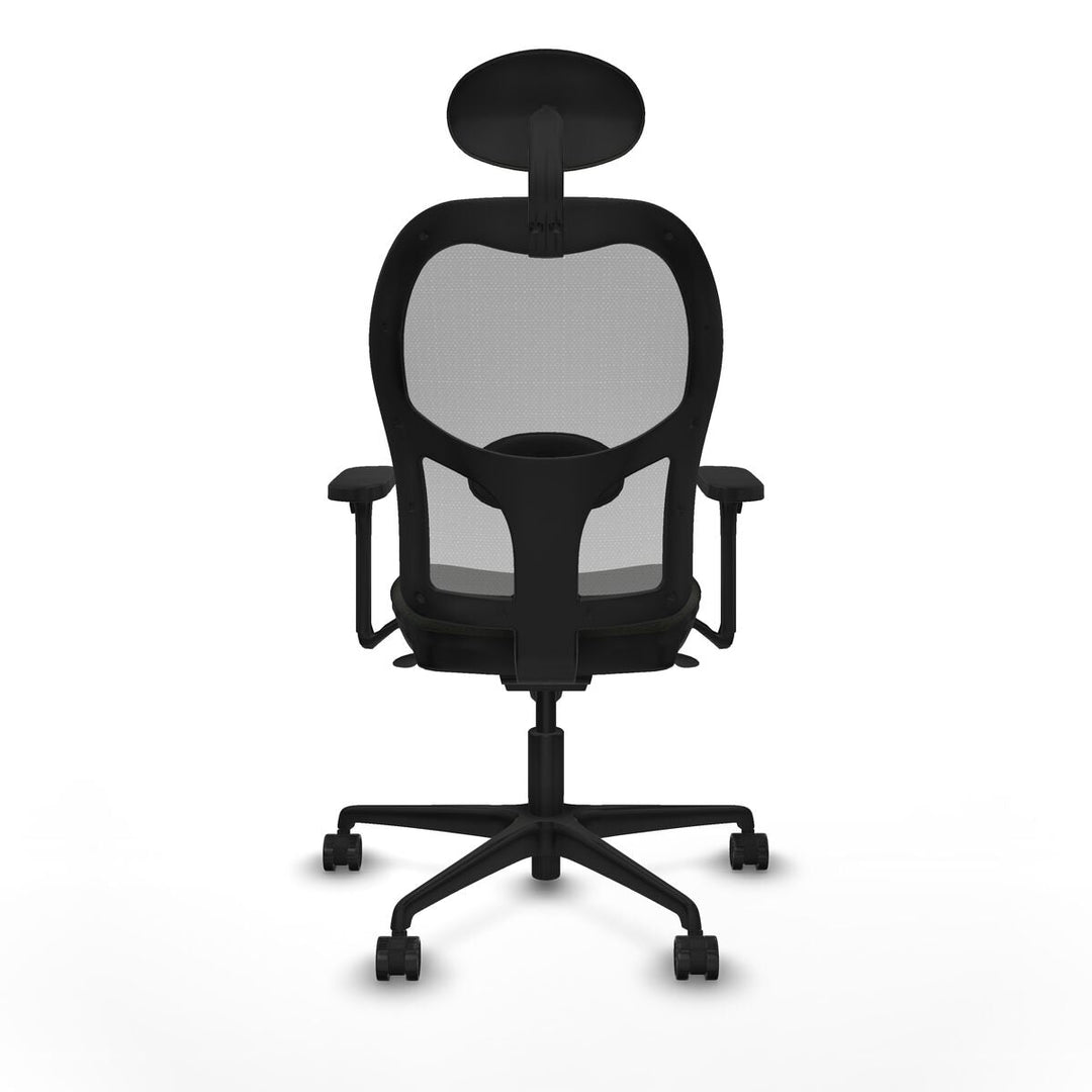 Office Chair with Headrest Piqueras y Crespo 3D036N1 Black