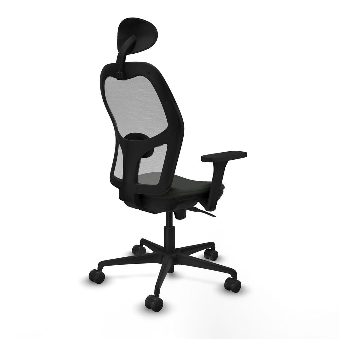 Office Chair with Headrest Piqueras y Crespo 3D036N1 Black