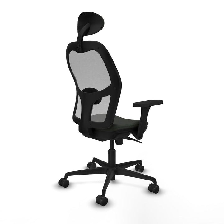 Office Chair with Headrest Piqueras y Crespo 3D036N1 Black