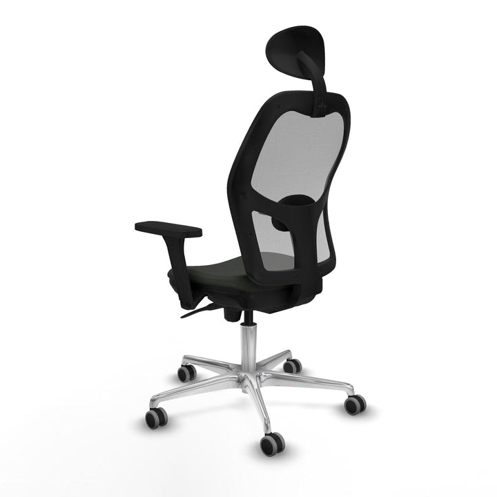 Office Chair with Headrest Piqueras y Crespo 3D086G1 Black