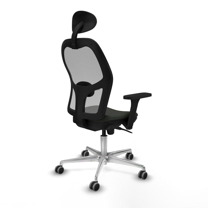 Office Chair with Headrest Piqueras y Crespo 3D086G1 Black
