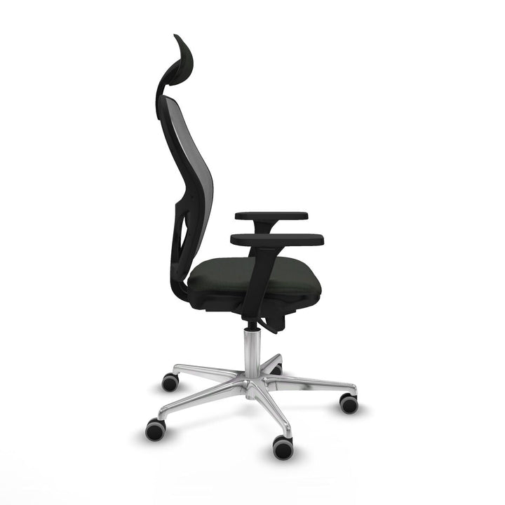 Office Chair with Headrest Piqueras y Crespo 3D086G1 Black