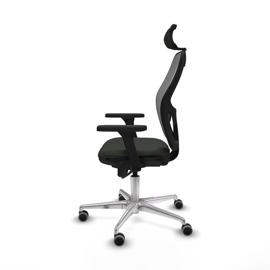 Office Chair with Headrest Piqueras y Crespo 3D086G2 Black