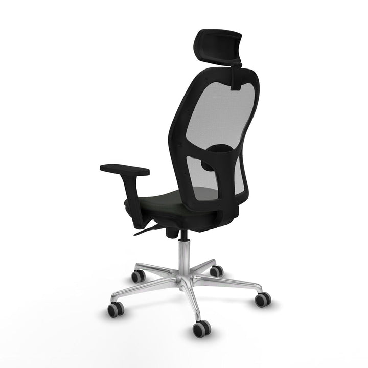 Office Chair with Headrest Piqueras y Crespo 3D086G2 Black