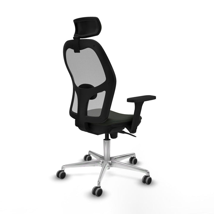 Office Chair with Headrest Piqueras y Crespo 3D086G2 Black