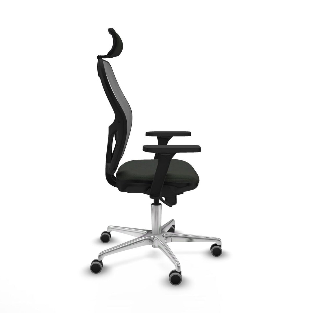 Office Chair with Headrest Piqueras y Crespo 3D086G2 Black
