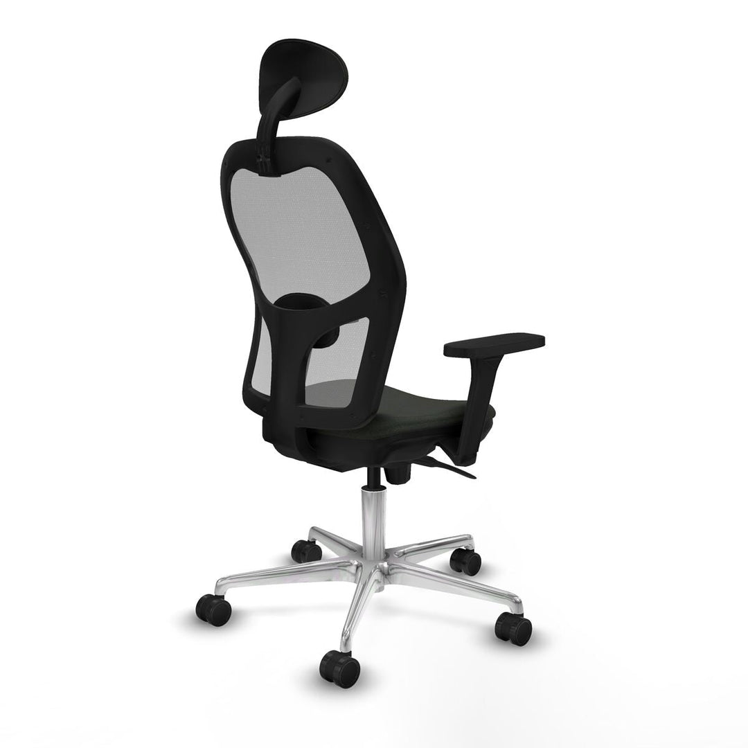 Office Chair with Headrest Piqueras y Crespo 3D086N1 Black