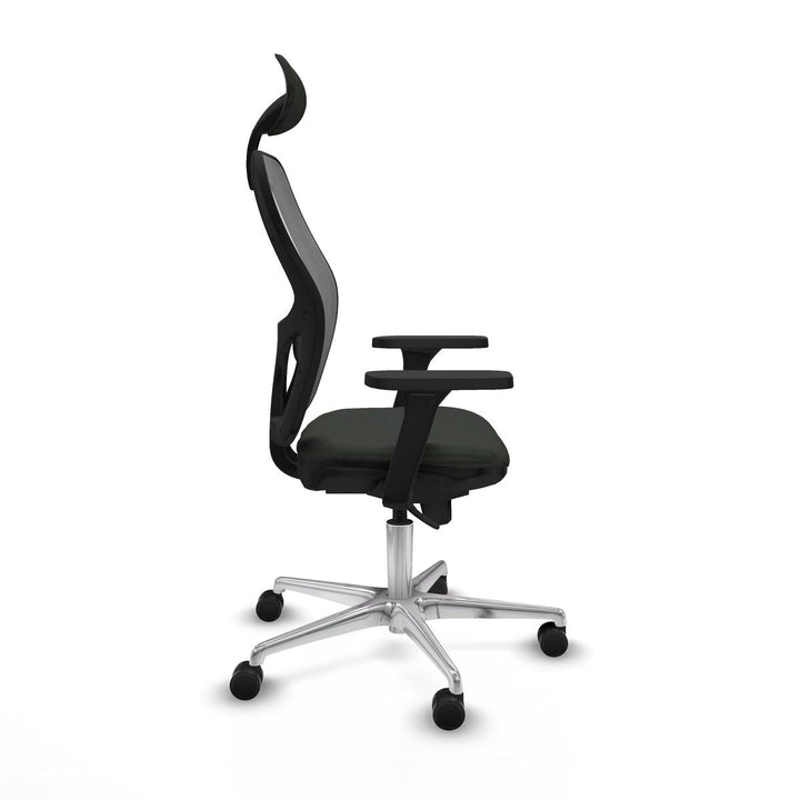 Office Chair with Headrest Piqueras y Crespo 3D086N1 Black