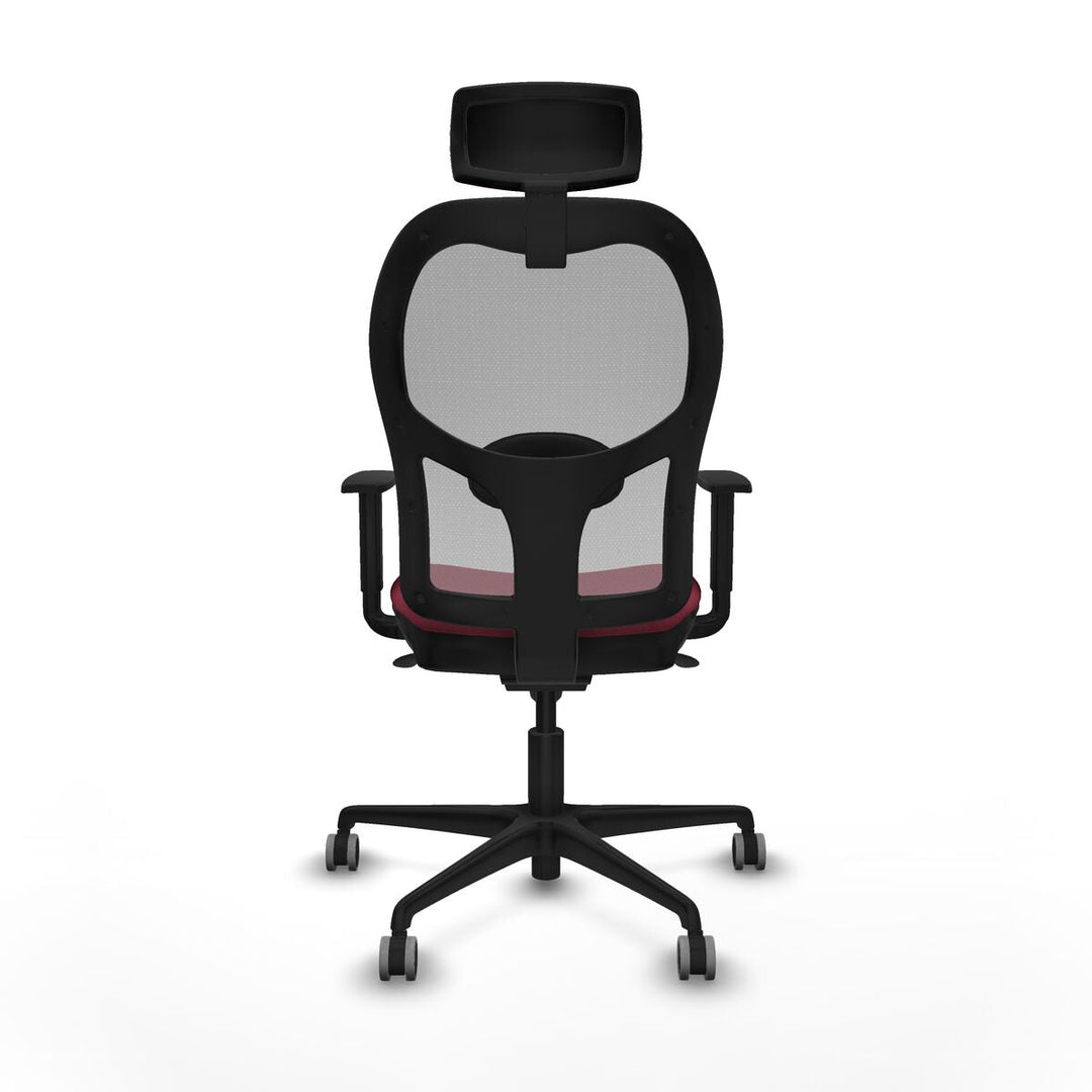 Office Chair with Headrest Piqueras y Crespo 1D036G2 Maroon