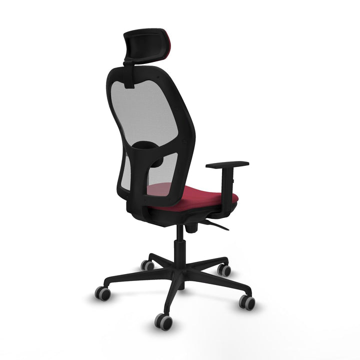 Office Chair with Headrest Piqueras y Crespo 1D036G2 Maroon