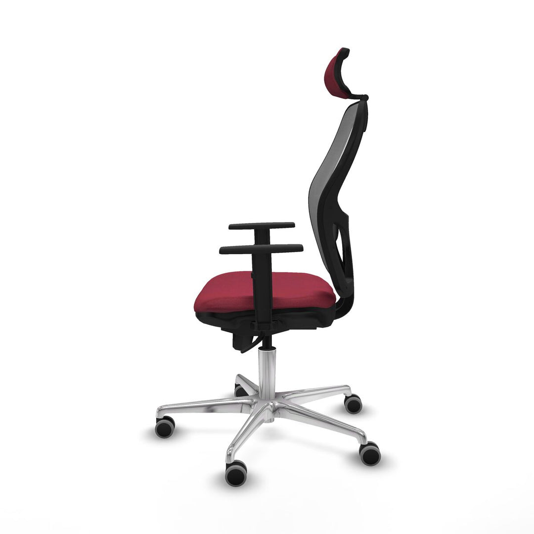 Office Chair Piqueras y Crespo 1D086G2 Maroon