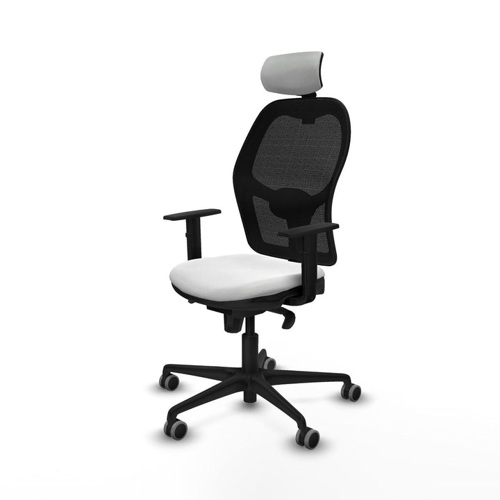 Office Chair with Headrest Piqueras y Crespo 1D036G2 White