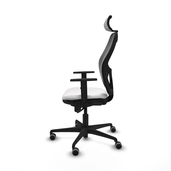 Office Chair with Headrest Piqueras y Crespo 1D036G2 White