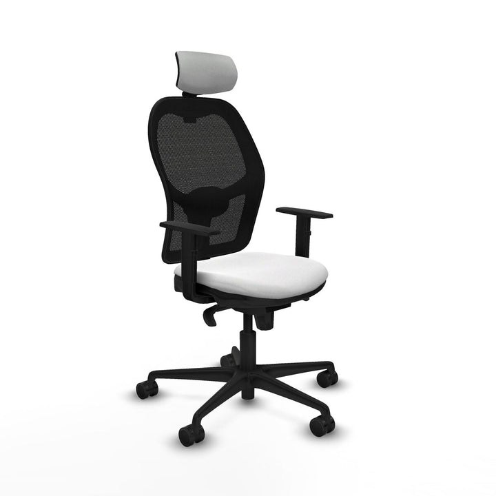Office Chair with Headrest Piqueras y Crespo 1D036N2 White