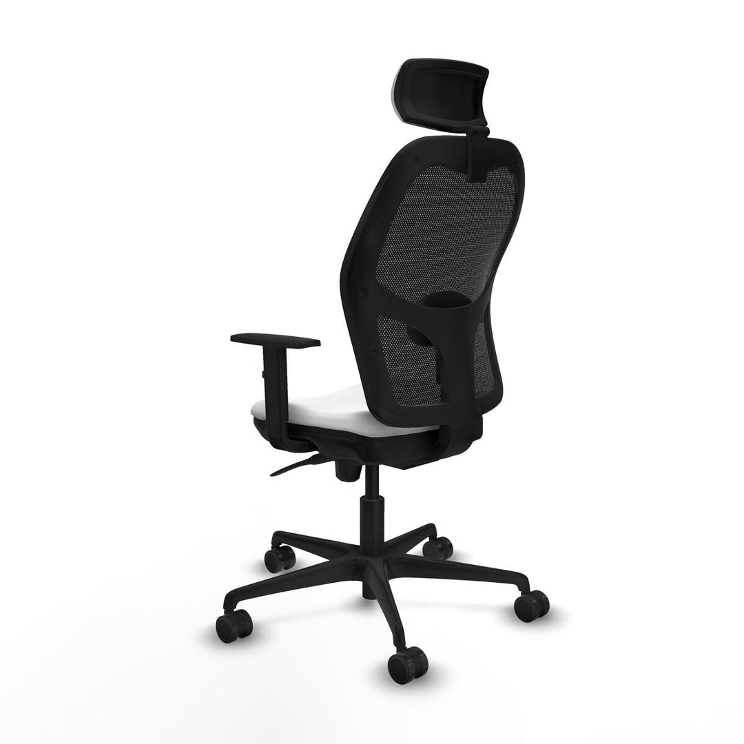 Office Chair with Headrest Piqueras y Crespo 1D036N2 White