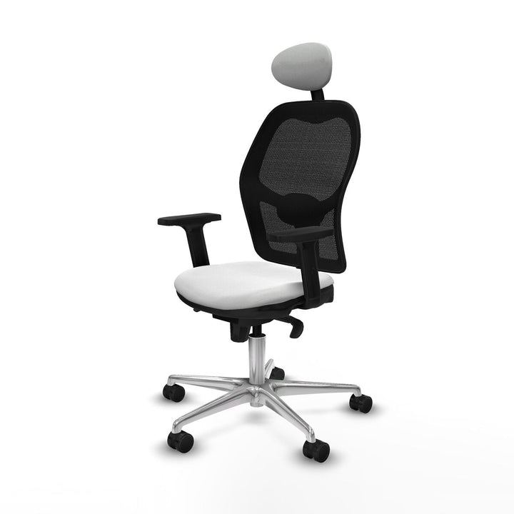 Office Chair with Headrest Piqueras y Crespo 2D086N1 White