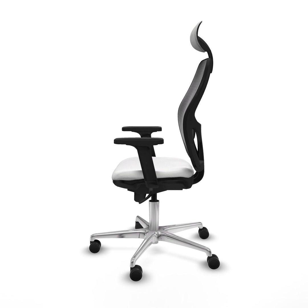 Office Chair with Headrest Piqueras y Crespo 2D086N1 White