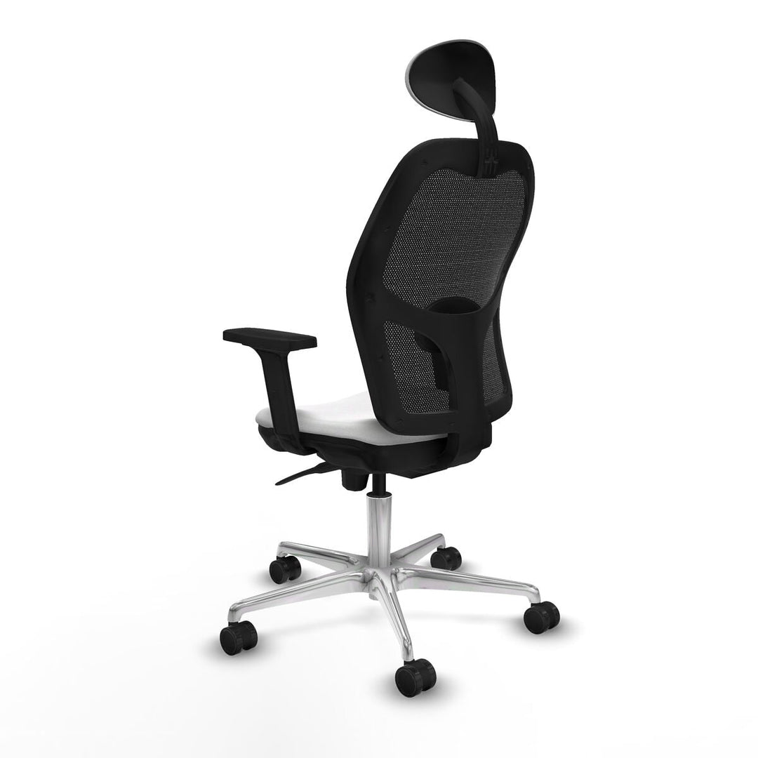 Office Chair with Headrest Piqueras y Crespo 2D086N1 White