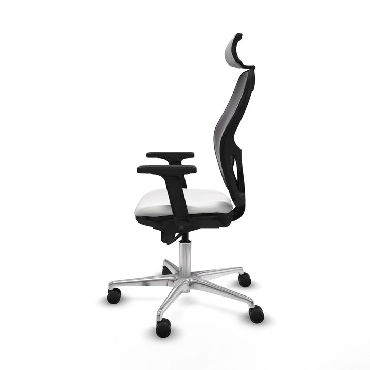Office Chair with Headrest Piqueras y Crespo 2D086N2 White