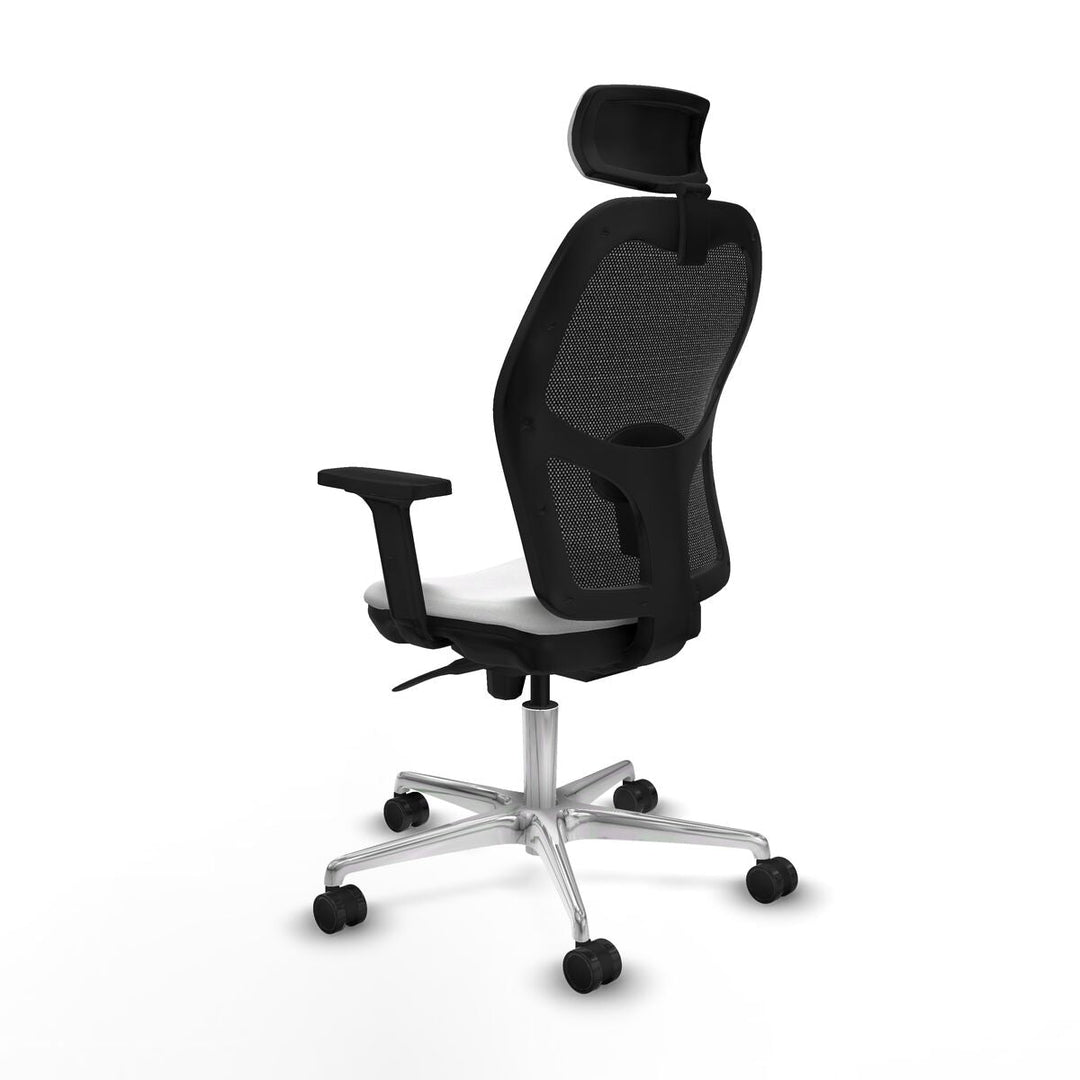 Office Chair with Headrest Piqueras y Crespo 2D086N2 White