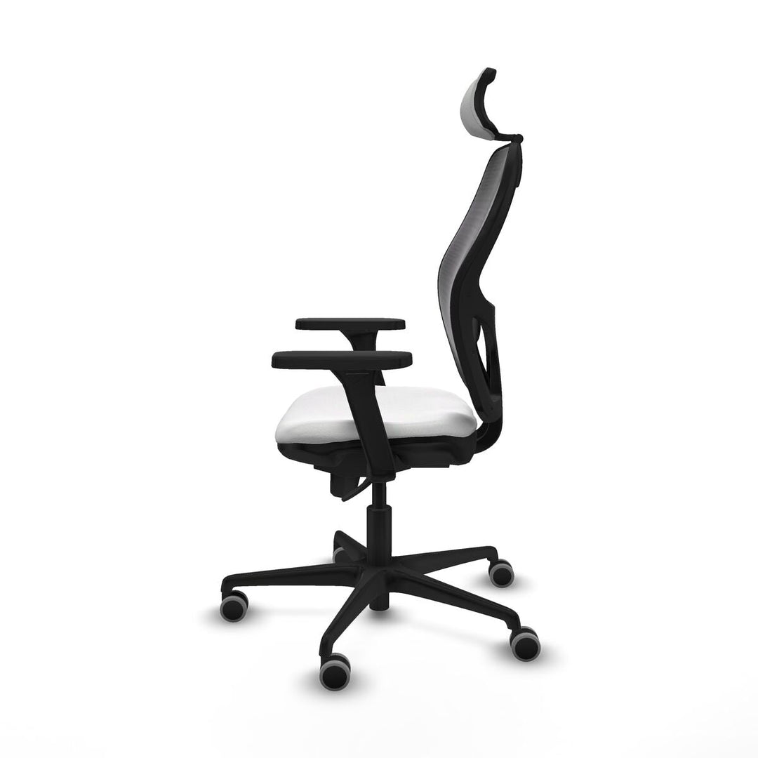 Office Chair with Headrest Piqueras y Crespo 3D036G2 White