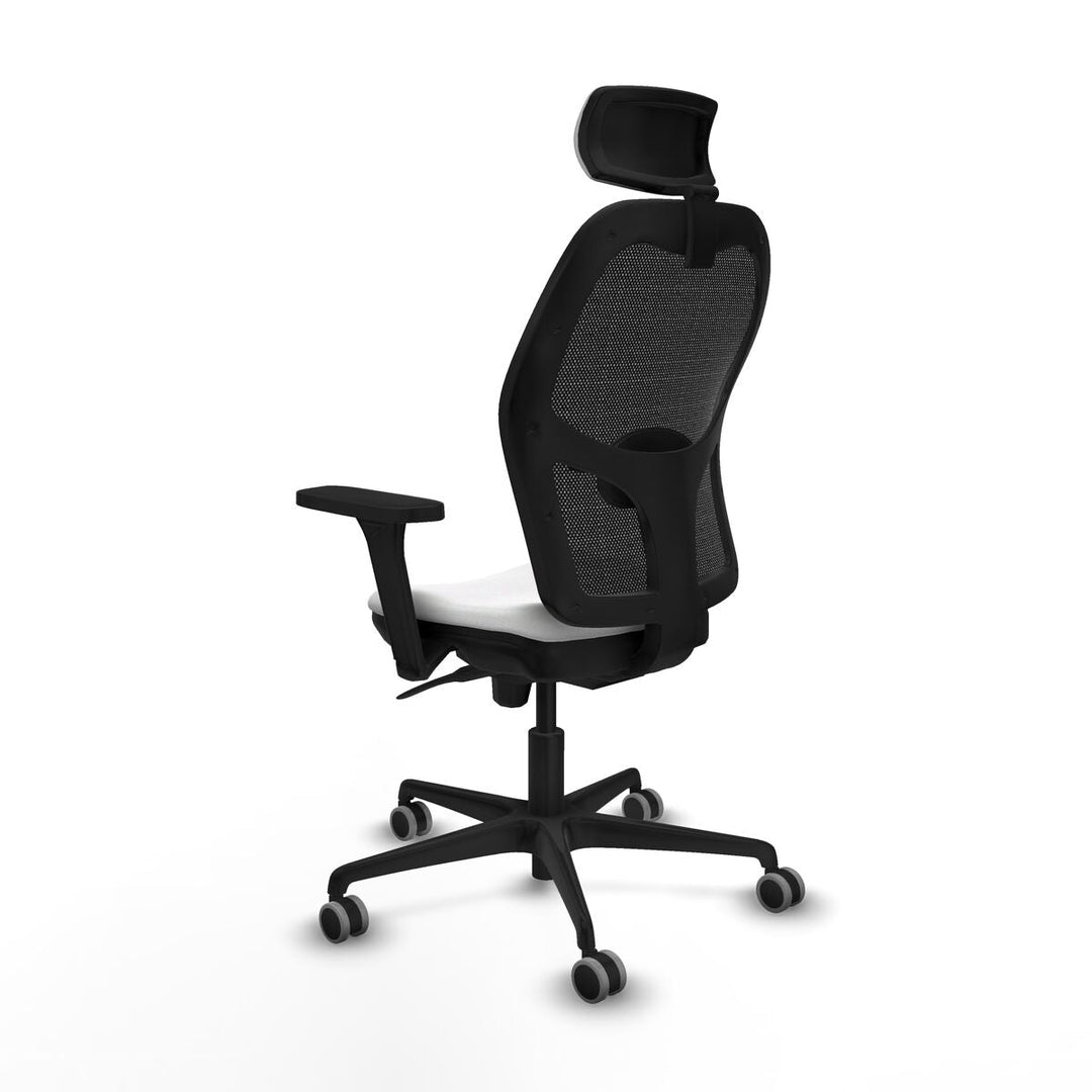 Office Chair with Headrest Piqueras y Crespo 3D036G2 White
