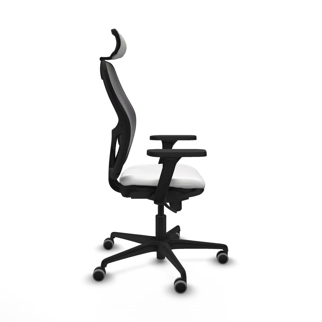 Office Chair with Headrest Piqueras y Crespo 3D036G2 White