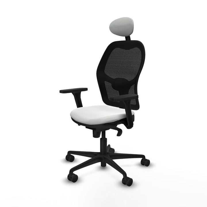 Office Chair with Headrest Piqueras y Crespo 3D036N1 White