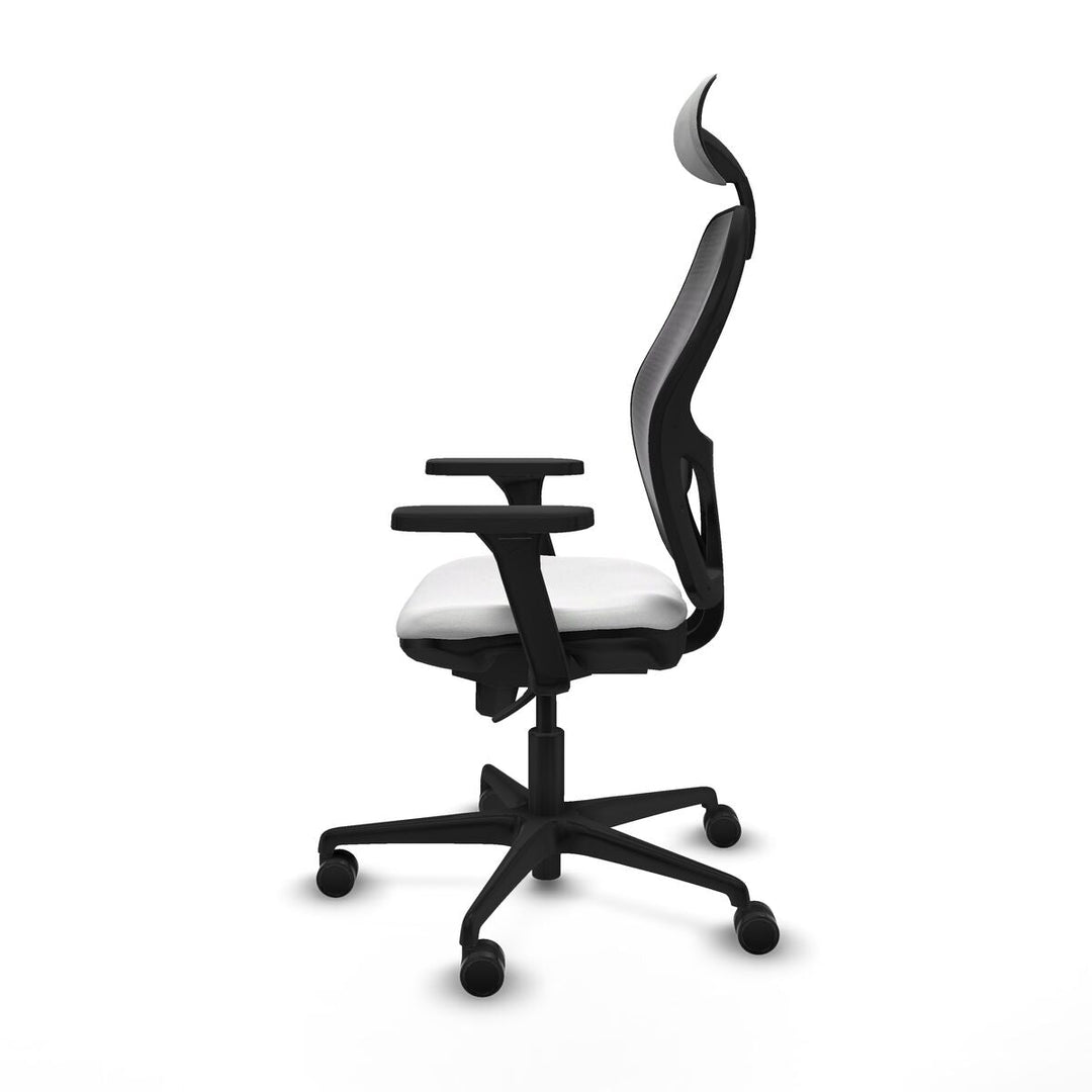 Office Chair with Headrest Piqueras y Crespo 3D036N1 White