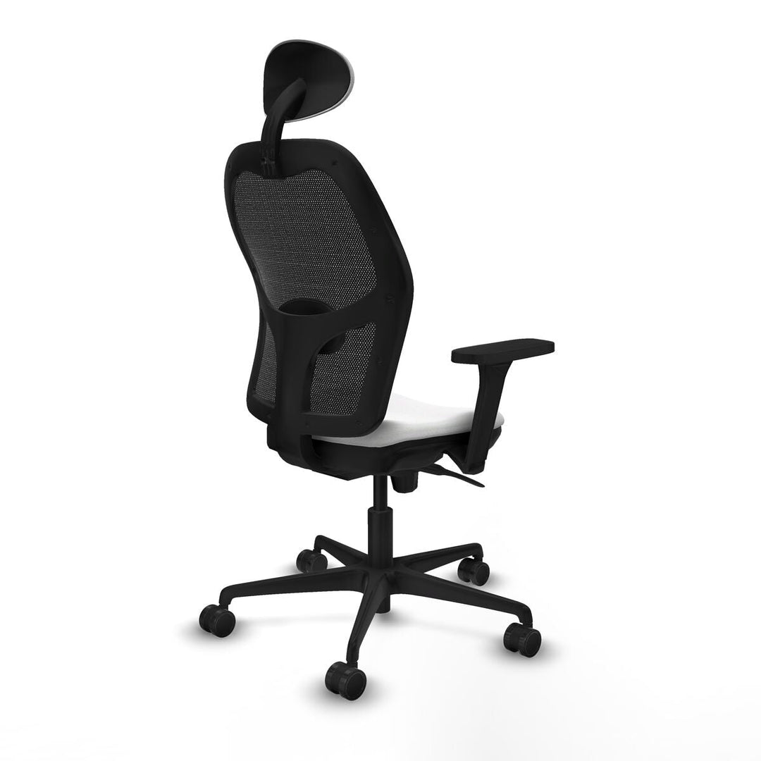 Office Chair with Headrest Piqueras y Crespo 3D036N1 White
