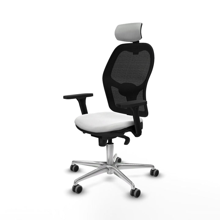 Office Chair with Headrest Piqueras y Crespo 3D086G2 White