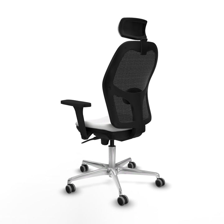 Office Chair with Headrest Piqueras y Crespo 3D086G2 White