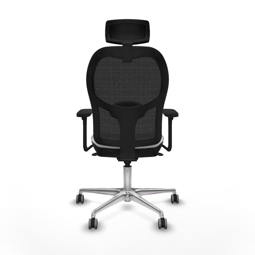 Office Chair with Headrest Piqueras y Crespo 3D086G2 White