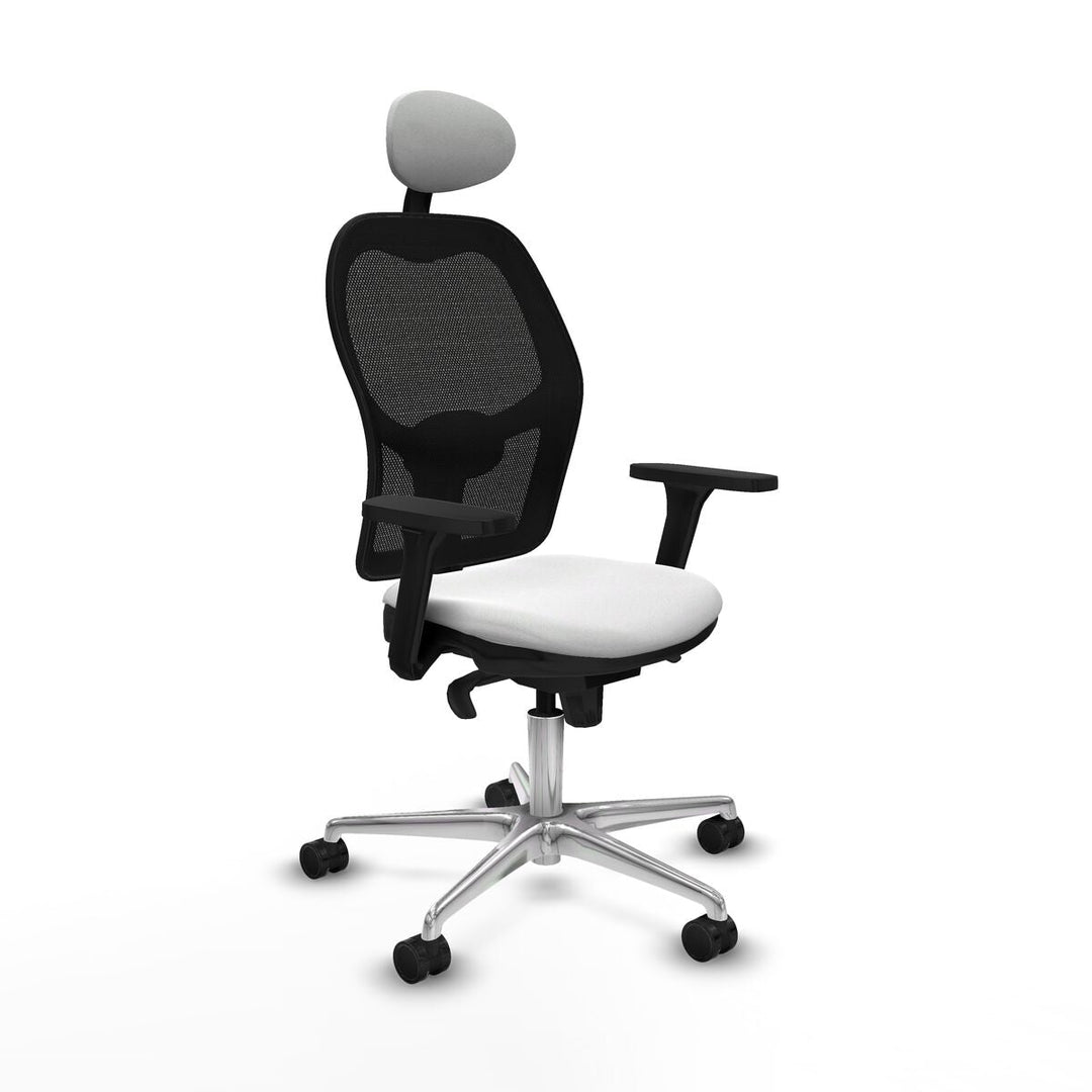 Office Chair with Headrest Piqueras y Crespo 3D086N1 White