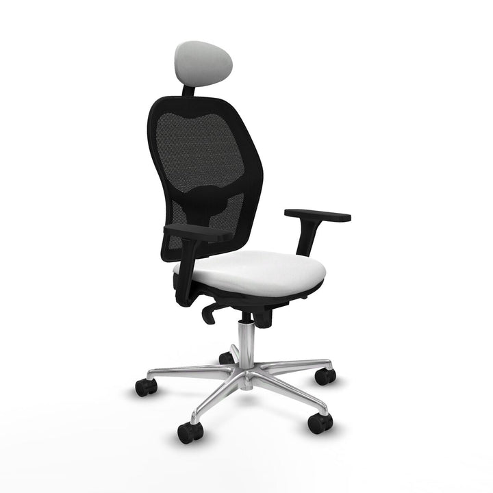 Office Chair with Headrest Piqueras y Crespo 3D086N1 White
