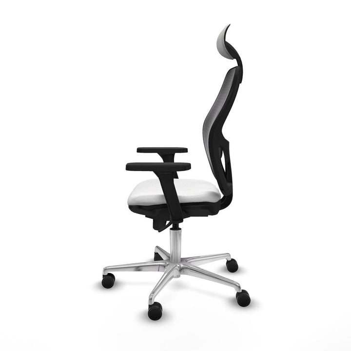 Office Chair with Headrest Piqueras y Crespo 3D086N1 White