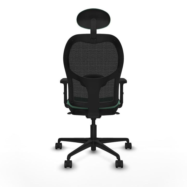 Office Chair with Headrest Piqueras y Crespo 2D036N1 Emerald Green