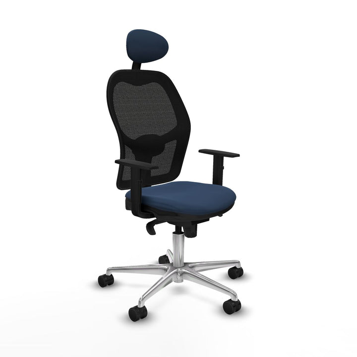 Office Chair Piqueras y Crespo 1D086N1 Navy Blue