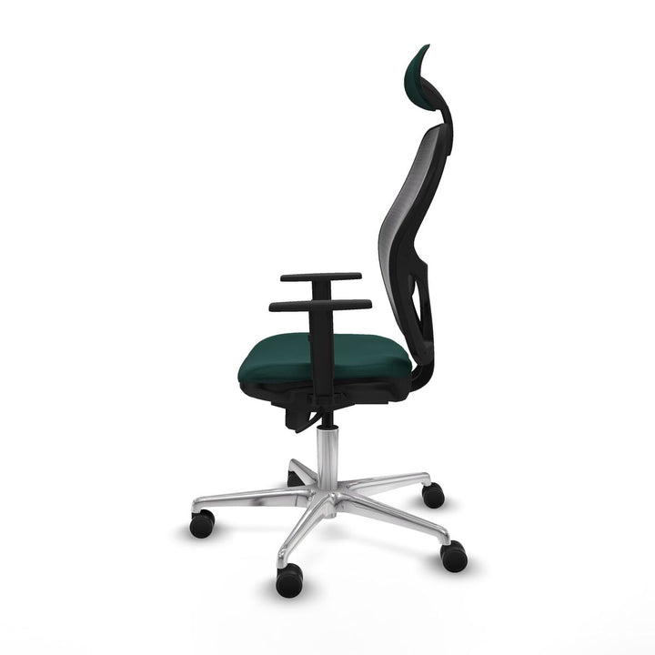 Office Chair with Headrest Jorquera Piqueras y Crespo 1D086N1 Green