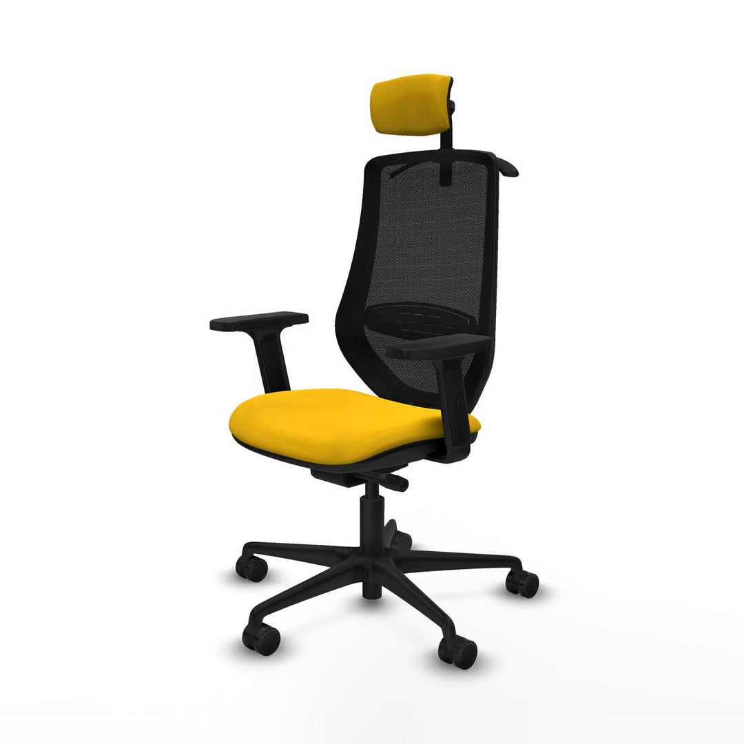 Office Chair Piqueras y Crespo D036N2H Yellow