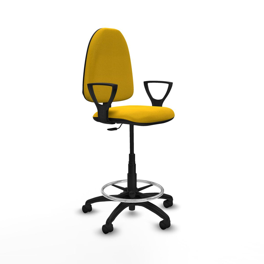 Office Chair Piqueras y Crespo BFN01RN Yellow