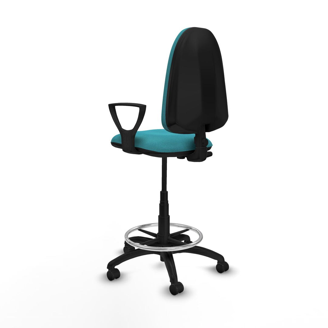 Office Chair Piqueras y Crespo BFN01RP Turquoise High