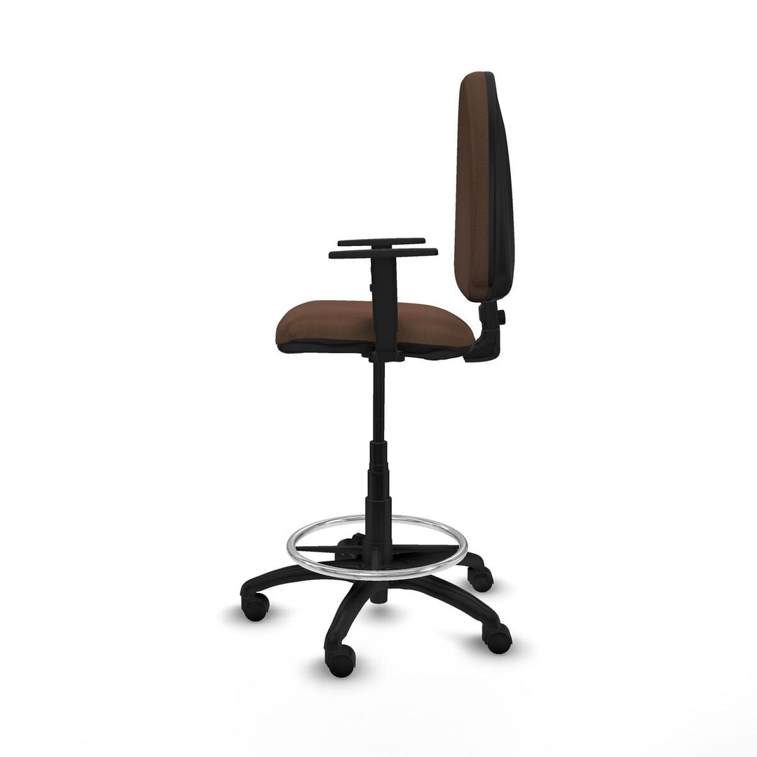 Office Chair Piqueras y Crespo B1D01RN Dark brown High